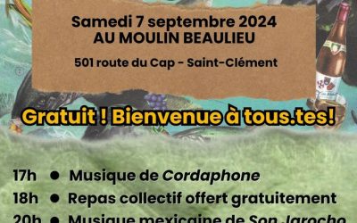 Soirée interculturelle au Moulin Beaulieu de Saint-Clément