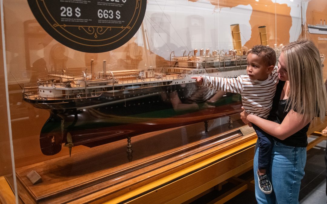 Une relâche maritime au musée Empress of Ireland