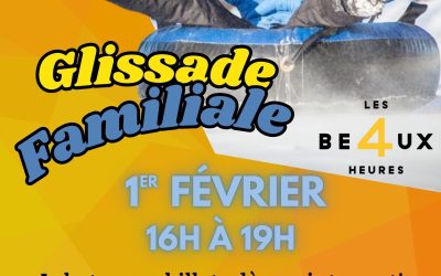 Glissade familiale au profit de la Maison Martin-Matte