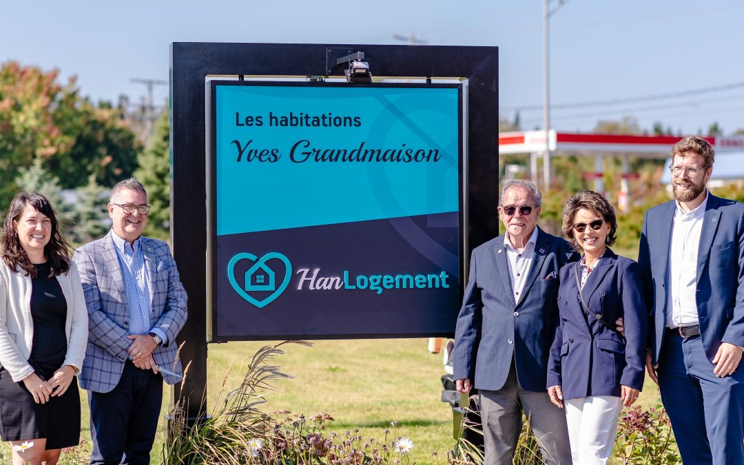 Inauguration de 24 logements sociaux et abordables à Rivière-du-Loup