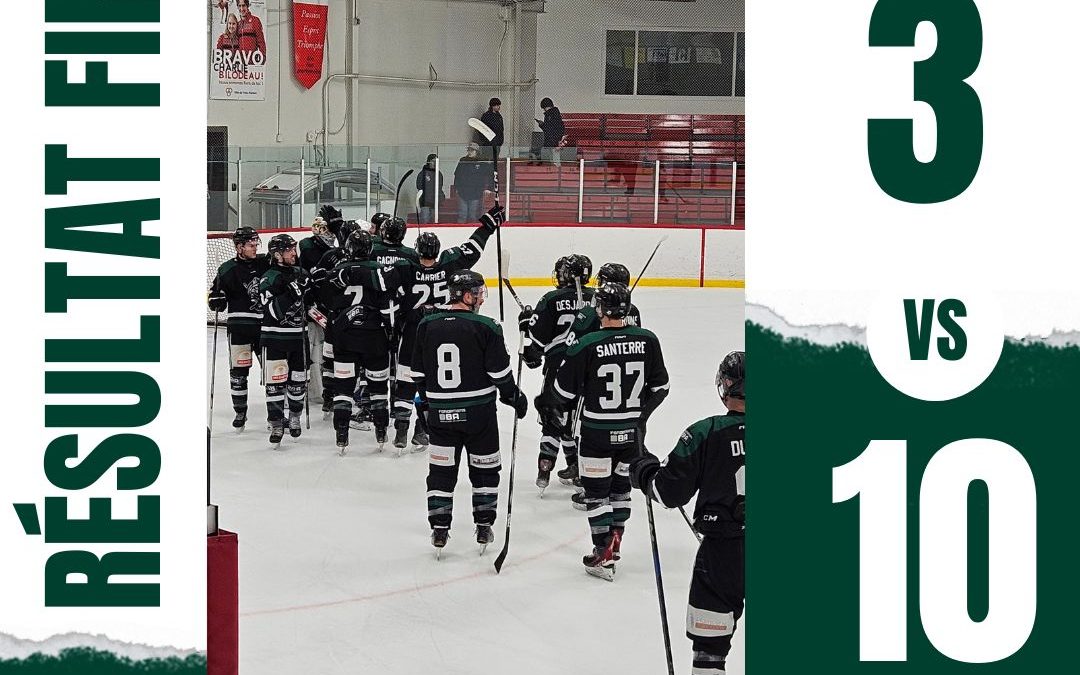 Hockey senior : Trois-Pistoles accule Mont-Joli au pied du mur