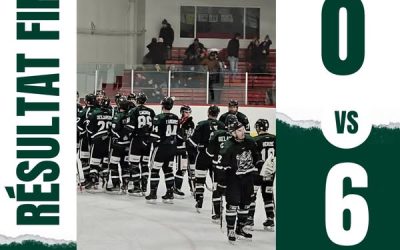 Hockey senior : 2e blanchissage de Trois-Pistoles contre Matane
