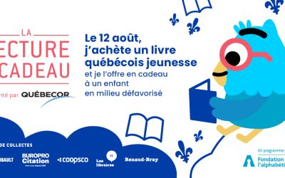 Le 12 août, on s’offre un livre québécois
