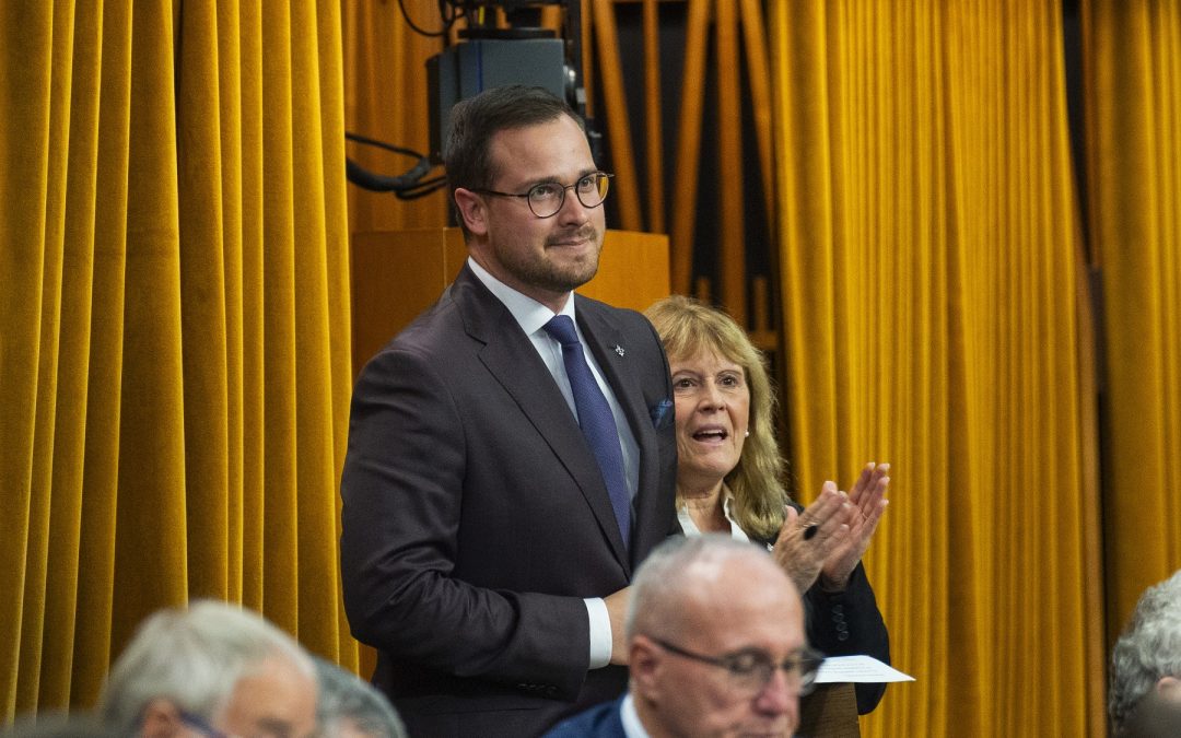 Maxime Blanchette-Joncas sollicitera un troisième mandat
