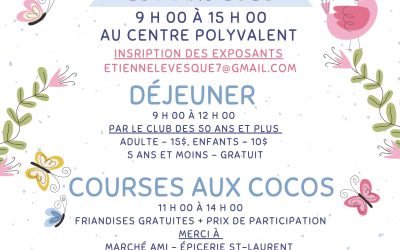 Le Marché public des Haut-Plateaux fête le printemps