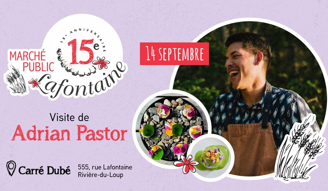 Marché public Lafontaine : un 15e anniversaire à saveur locale