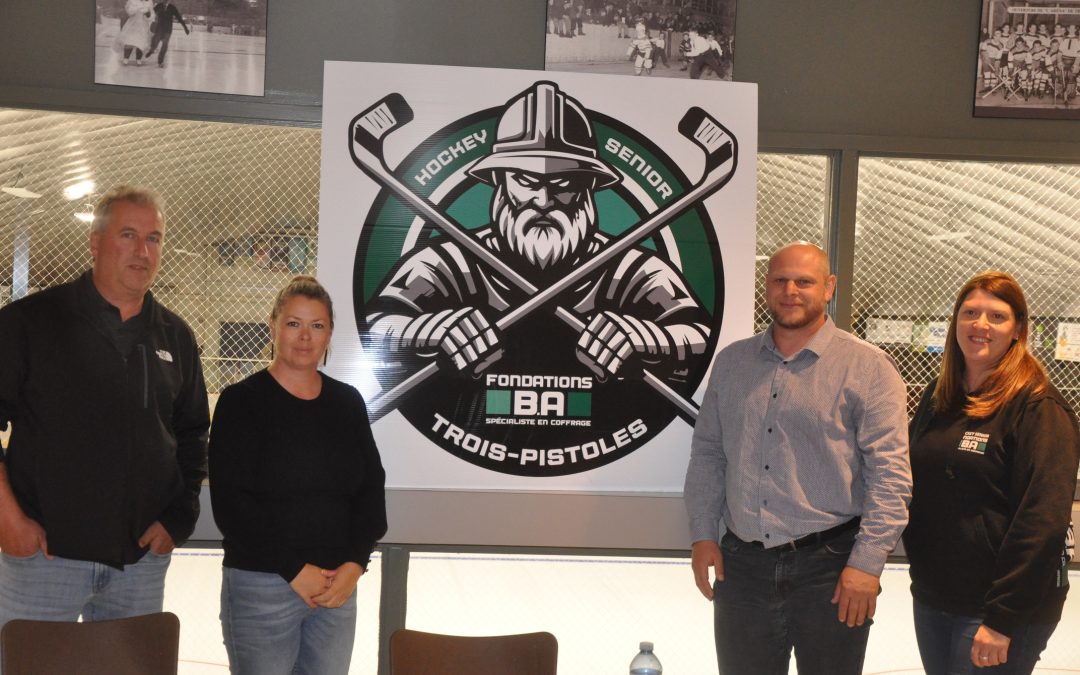 L’équipe de hockey senior Fondations B.A. dévoile sa nouvelle image