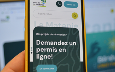 La MRC de la Matanie dévoile son nouveau site Internet