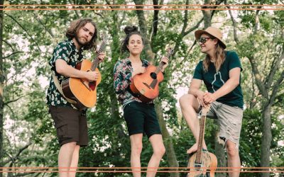 Trois artistes en road-trip dans la région