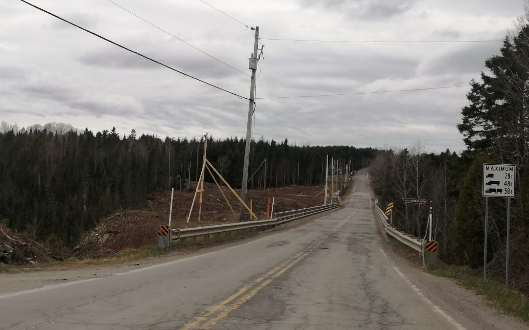 Début des travaux de reconstruction du pont Rouge à Saint-Clément