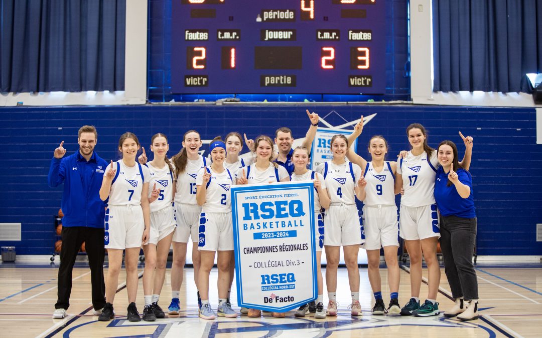 Basketball : les Portageuses du Cégep de Rivière-du-Loup sont championnes