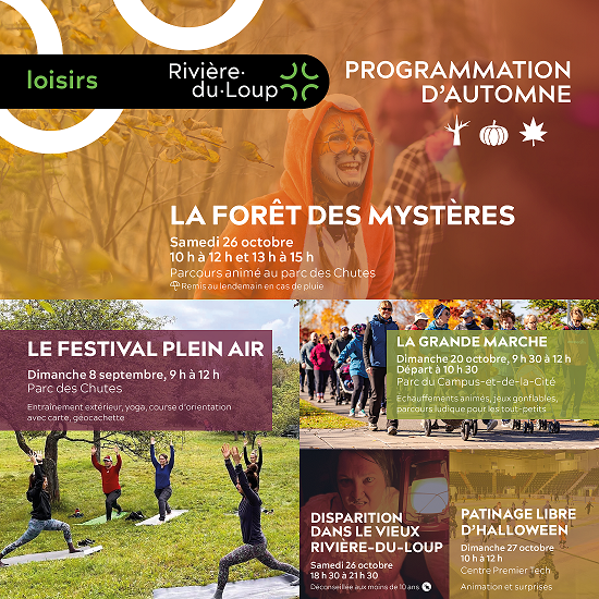 Pleins feux sur l’automne à Rivière-du-Loup
