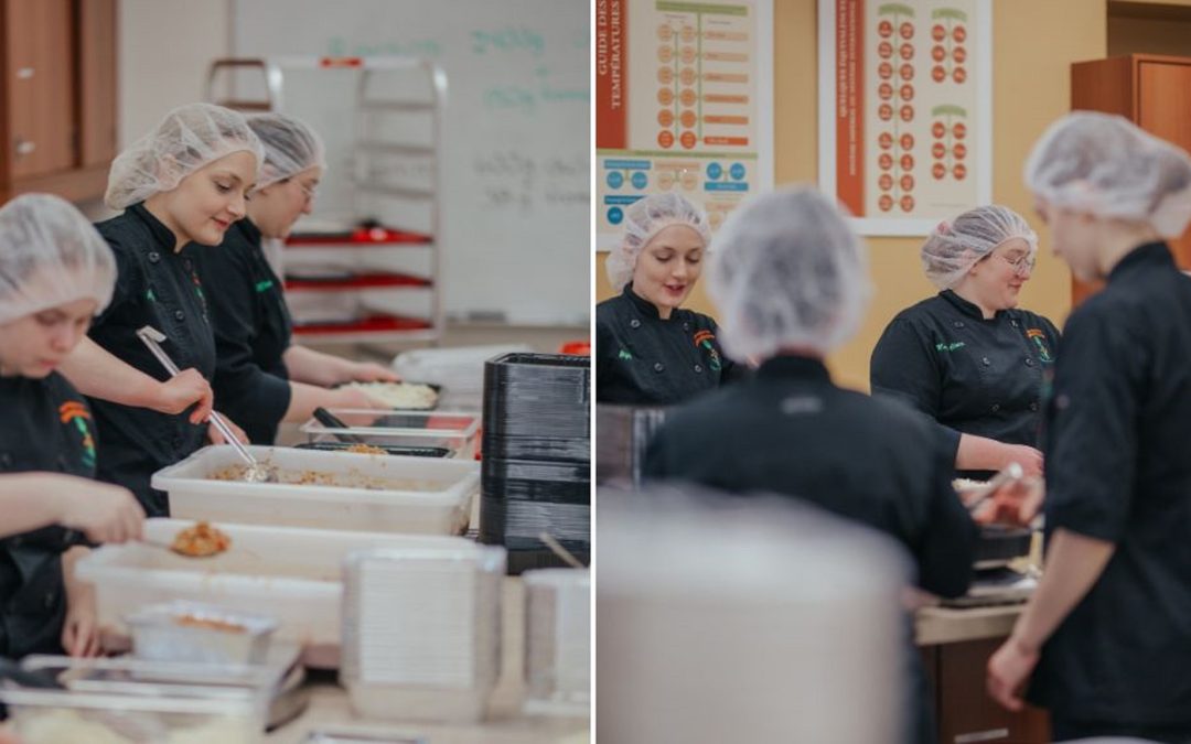 1 000 repas cuisinés par Techniques de diététique pour Les Cuisines Solidaires