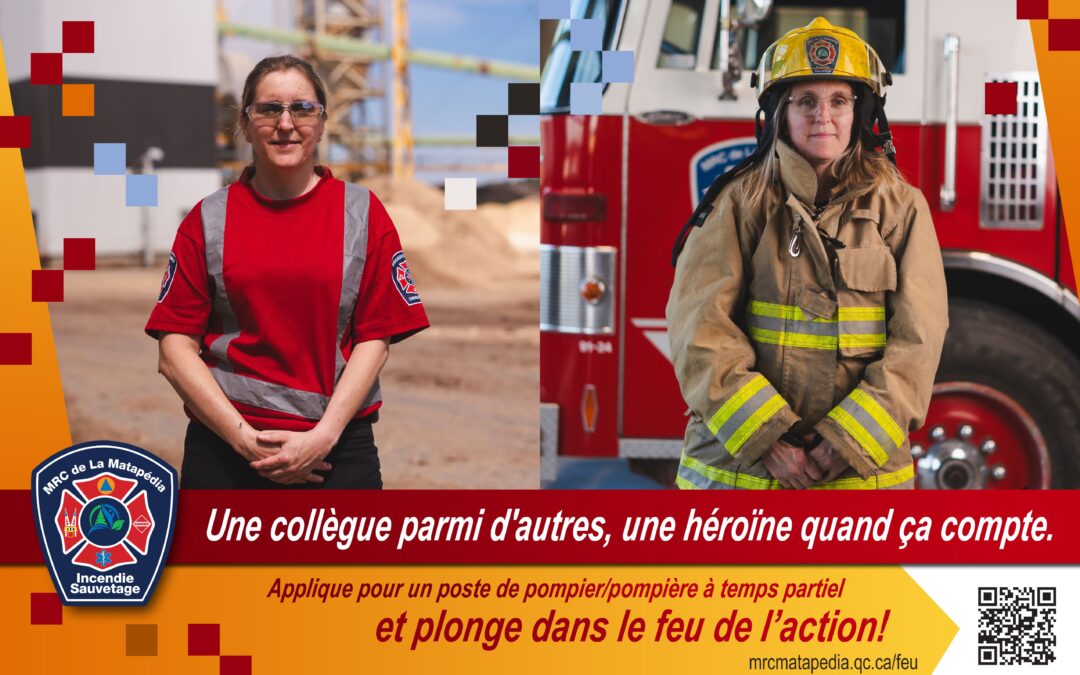 La Matapédia a besoin de de pompier à temps partiel