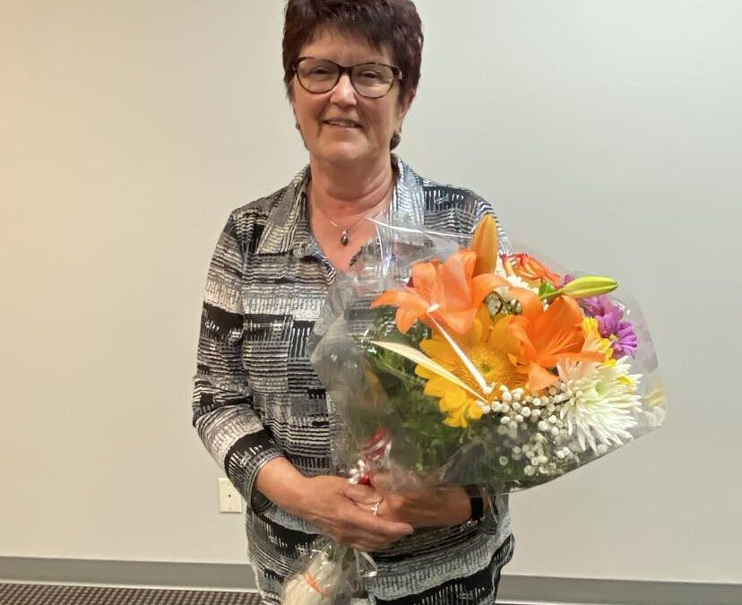 25 ans comme préposée à domicile