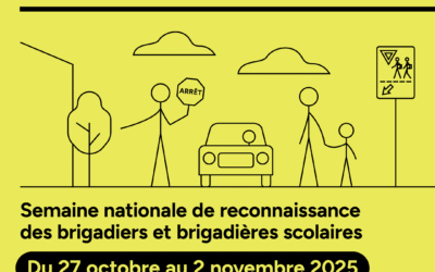 Semaine nationale de reconnaissance des brigadiers scolaires
