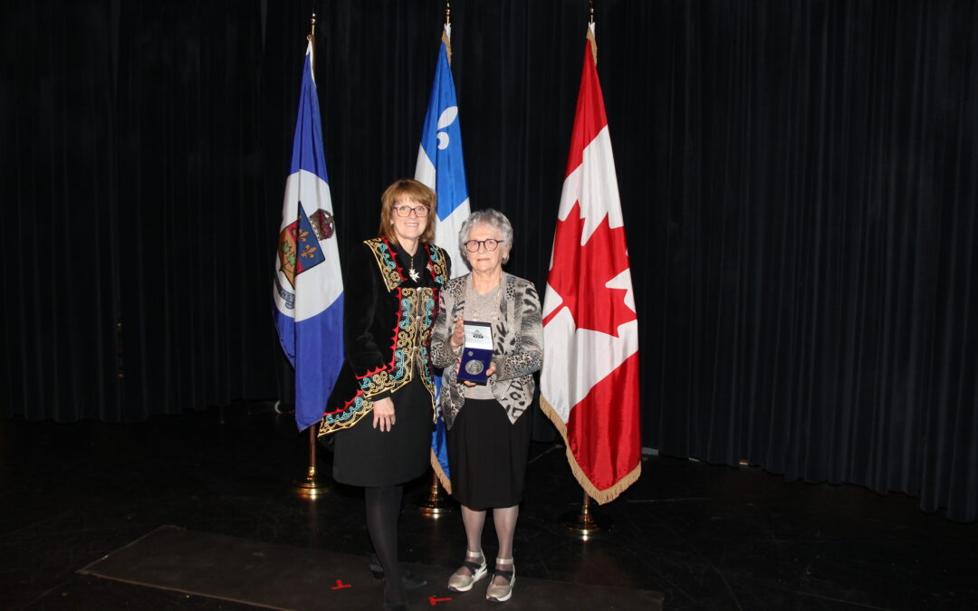 Suzanne Pelletier honorée pour son implication auprès des aînés