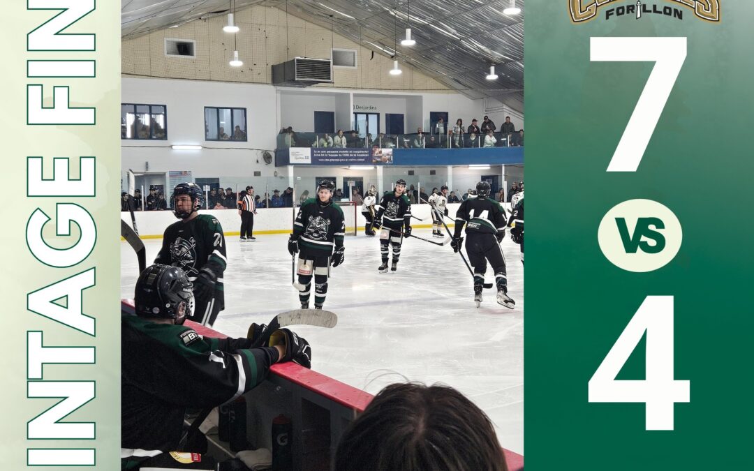 Hockey senior : Trois-Pistoles encaisse deux défaites en Gaspésie
