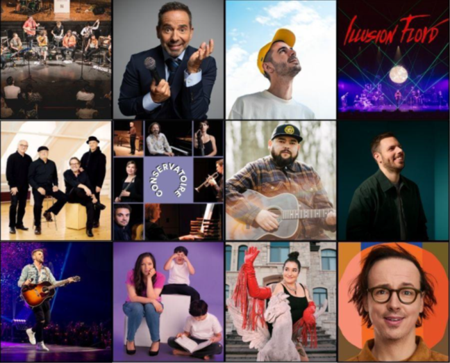 Billets en vente pour 13 nouveaux spectacles