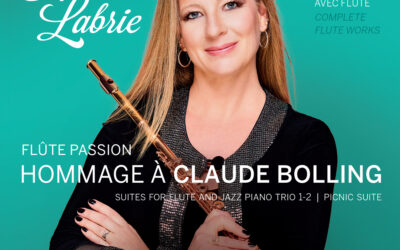 Nadia Labrie fait paraître le coffret Flûte Passion — Hommage à Claude Bolling
