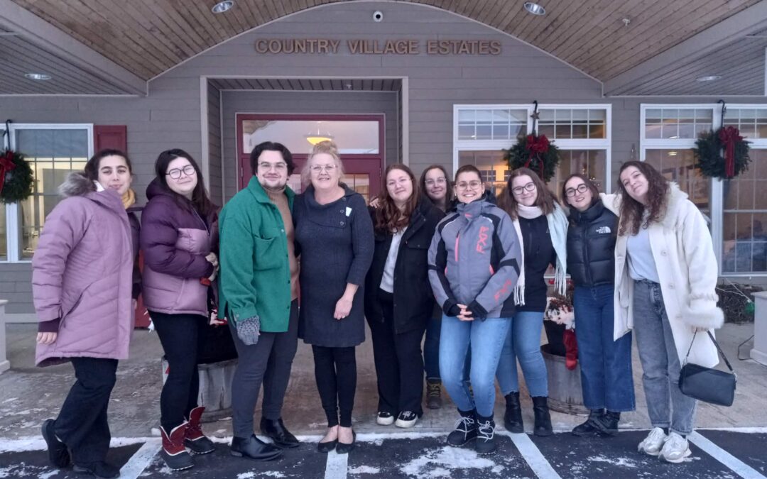 Les étudiants du campus du Témiscouata rencontrent leurs correspondants du Maine