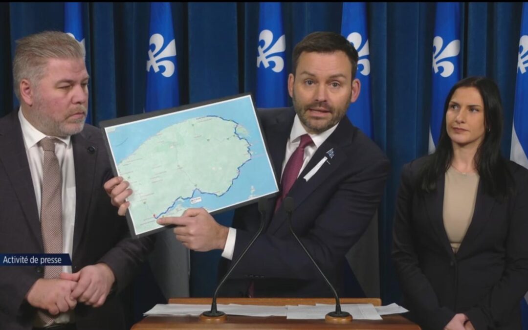 Pascal Bérubé et Méganne Perry Mélançon dénoncent la carte électorale proposée