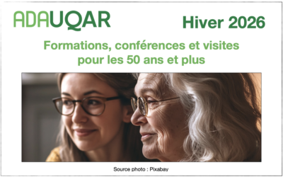 Près de 80 activités pour les 50 ans et plus cet hiver