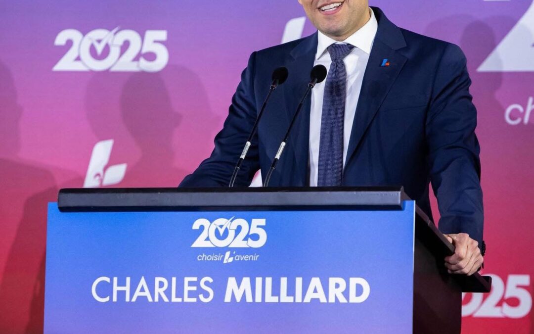 Charles Milliard est déclaré candidat officiel à la chefferie du PLQ