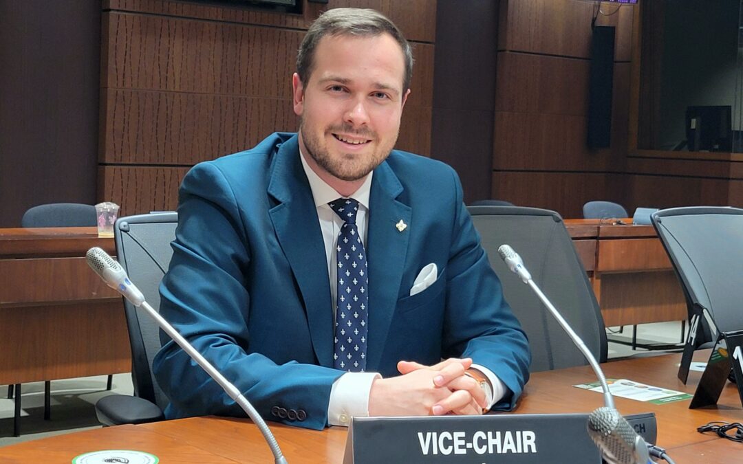 Maxime Blanchette-Joncas nommé porte-parole du Bloc en santé