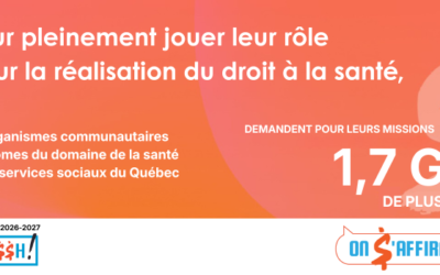 Les organismes communautaires ont besoin de 1,7 MM$