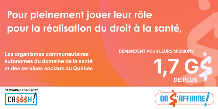 Les organismes communautaires ont besoin de 1,7 MM$