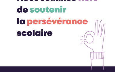 Une semaine consacrée à la persévérance scolaire 