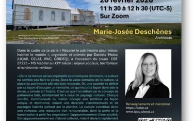 Pourquoi restaurer le patrimoine bâti québécois?
