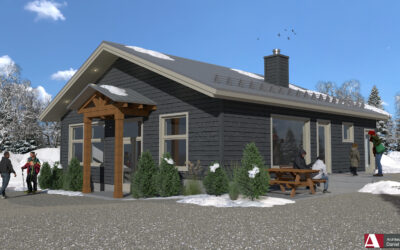 Campagne de sociofinancement pour le projet de nouveau chalet du club Amiski
