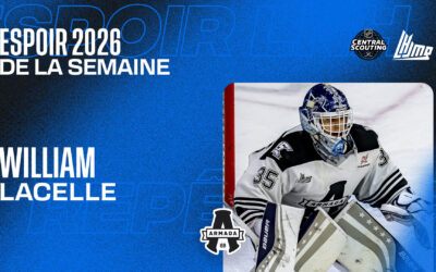 William Lacelle est l’espoir de la semaine dans la LHJMQ
