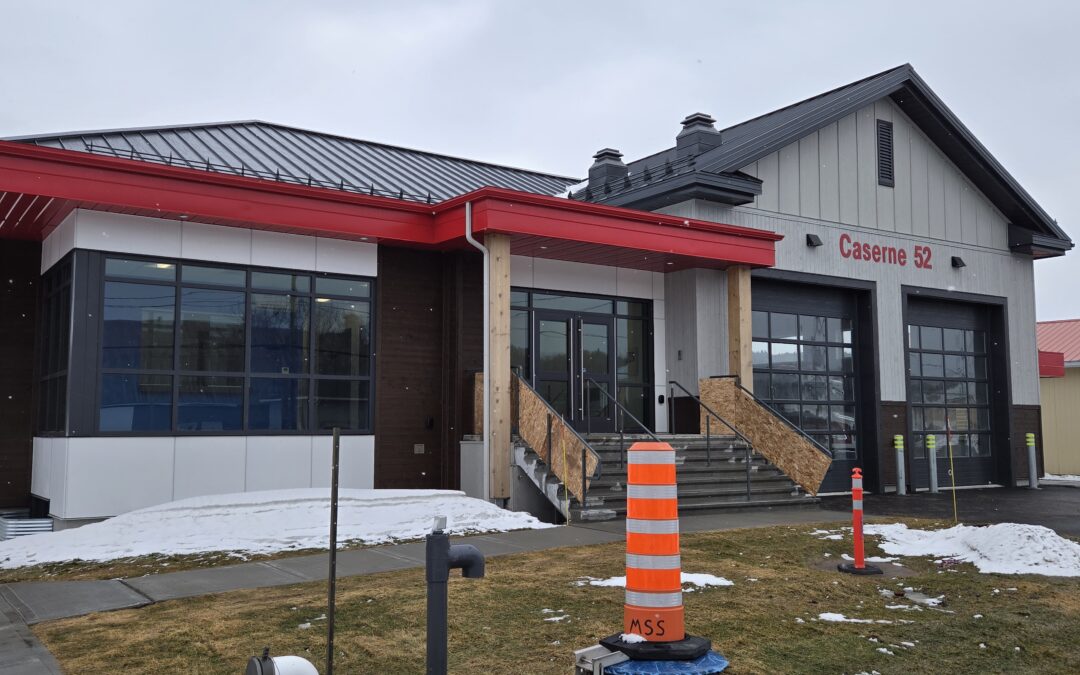 La nouvelle caserne inaugurée le 1er mai à Saint-Simon