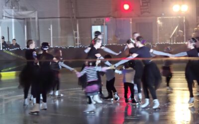 Un gala de patinage sur le thème de l’Halloween