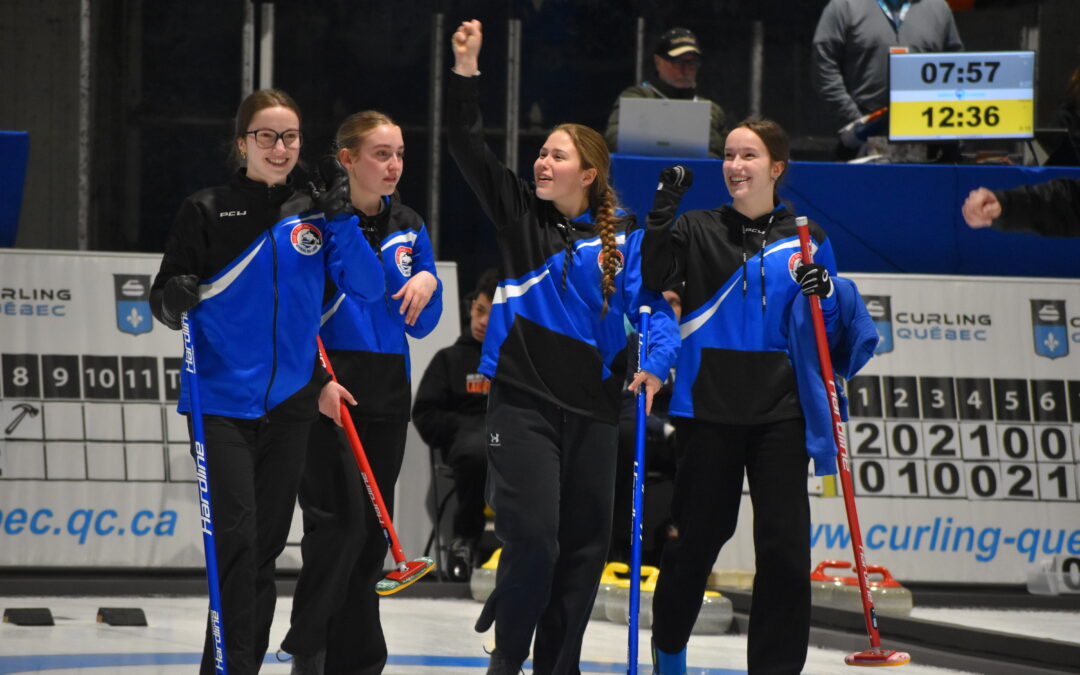 L’équipe de curling féminin en finale pour l’or