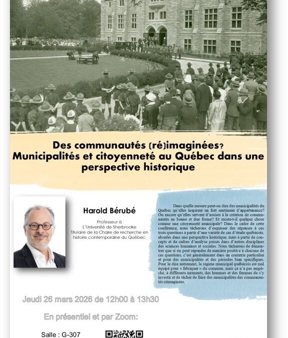 Citoyenneté au Québec dans une perspective historique