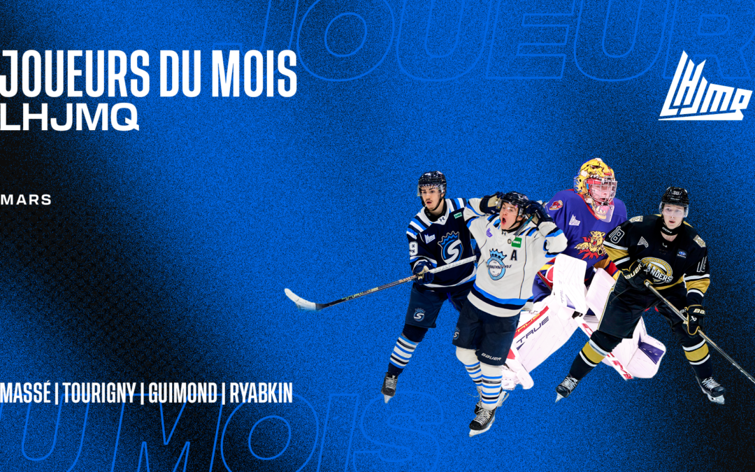 Maxim Massé est l’attaquant du mois dans la LHJMQ