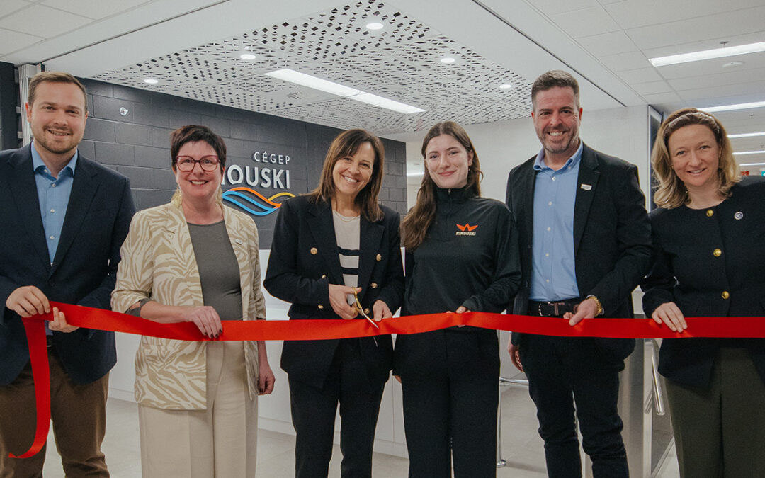 Le Cégep de Rimouski inaugure son nouveau PEPS