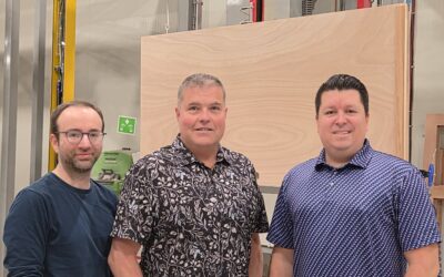 Trois coprésidents d’honneur du pour le tournoi de golf de la Fondation Santé