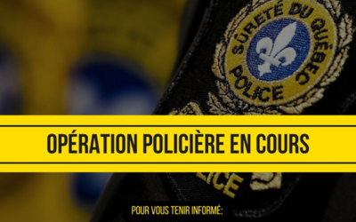 Opération de lutte au trafic de stupéfiants en cours