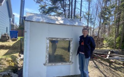 Geneviève Rioux va transformer une cabane de pêche en œuvre d’art