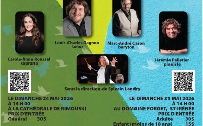 Deux chœurs pour l’Opéra de Rimouski