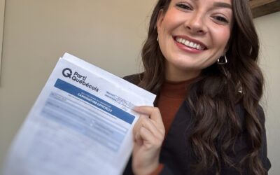 Ariane Boyer est la première à déposer sa mise en candidature