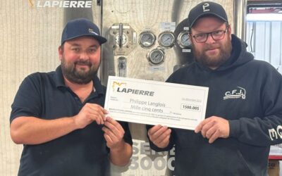 Un Clémentois reçoit une bourse des Équipements Lapierre