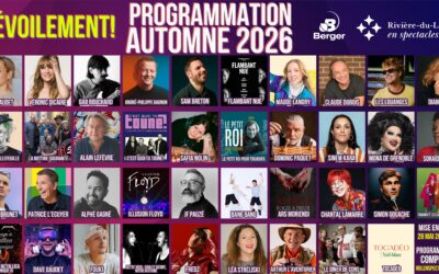 Rivière-du-Loup en spectacles dévoile sa programmation de l’automne