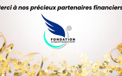 La Fondation du Cégep de la Gaspésie et des Îles remercie ses partenaires