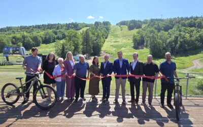 Le Mont-Saint-Mathieu inaugure son centre de vélo de montagne